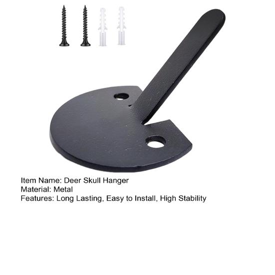 Вешалка для черепа белохвостого оленя, высокая грузоподъемность, невидимый дизайн, быстрая