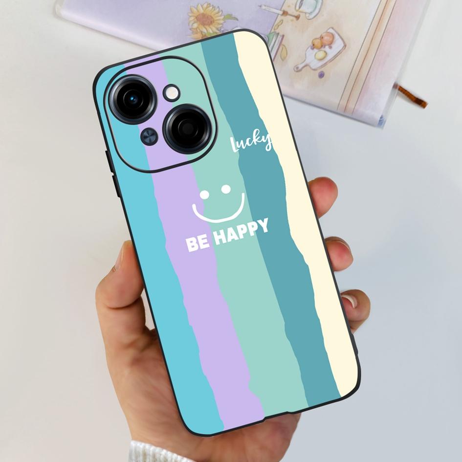 Для чехла телефона Tecno Spark Go 1 Чехол 2024 Популярный Цветок Мягкий Силикон Задняя Защитная Крышка Для Tecno Spark Go 2025 Pop 9 Чехол