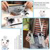 Fashion Design Cartoon Phone Case For Cubot Note20 Silicone Back Cover Wrist Strap Soft Case Waterproof Ring Anti-knock