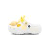Классические клоги Butter Cheese EVA Милые литературные туфли с дырочками Унисекс Белые и Желтые