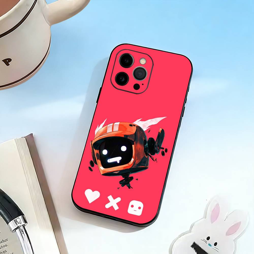 Любовь, Смерть и Роботы Чехол для Телефона Для iPhone 17, 16, 15, 14, 13, 12, 11 Plus, Pro Max, Другие Мягкий Черный Чехол