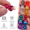 40pcs Strong Magnetic Thumbtacks Transparent Acrylic Color Magnetic Pins  Whiteboard Teaching Magnet Thumbtacks