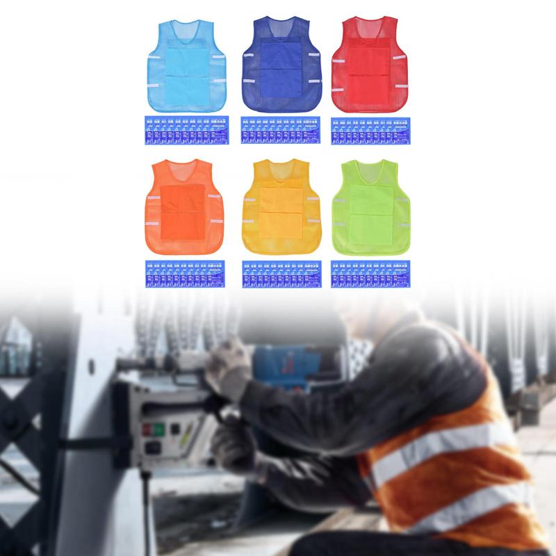 Summer Cooling Vest with Ice Packets Comfortable Ergonomic Summer for Outdoor Activities Sports Gardening Fishing