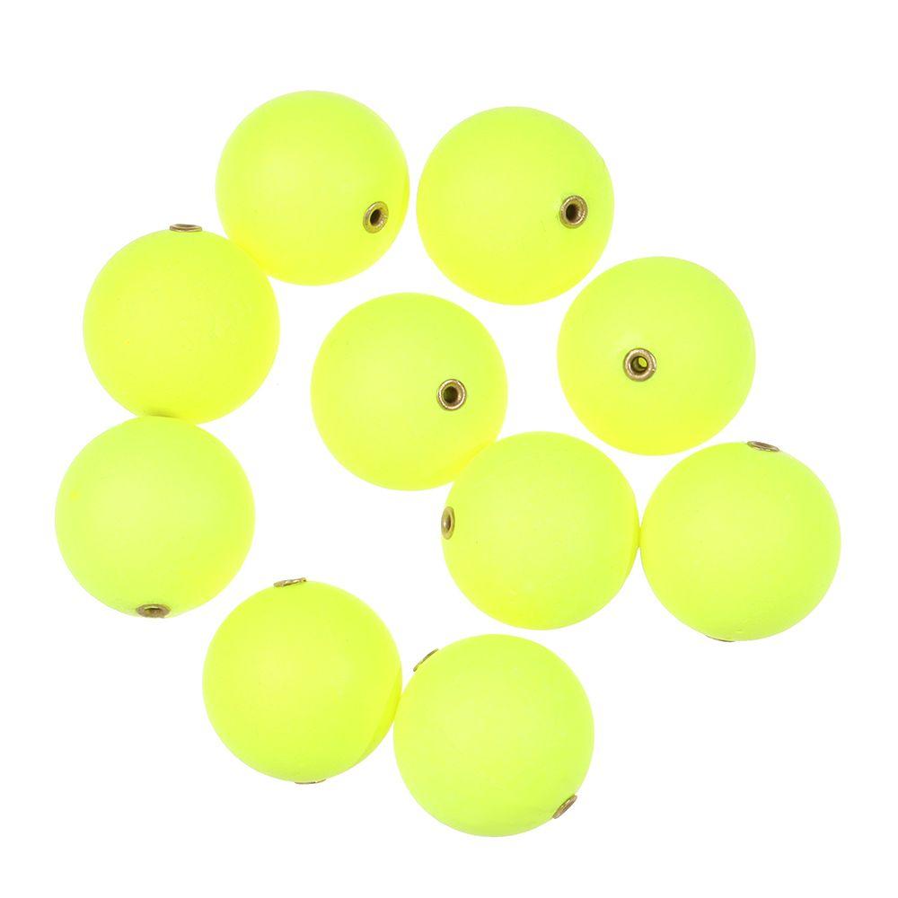 10PCS Hot EPS Rig Rigging Material Bottom Foam Floats Ball Fishing Floats Beads Beans