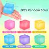 Stress Cube Squishy Fidget Toys For Relaxation High Density Gel Filled Fidgets For Classroom Sensory Calming Toys For Kids Adult