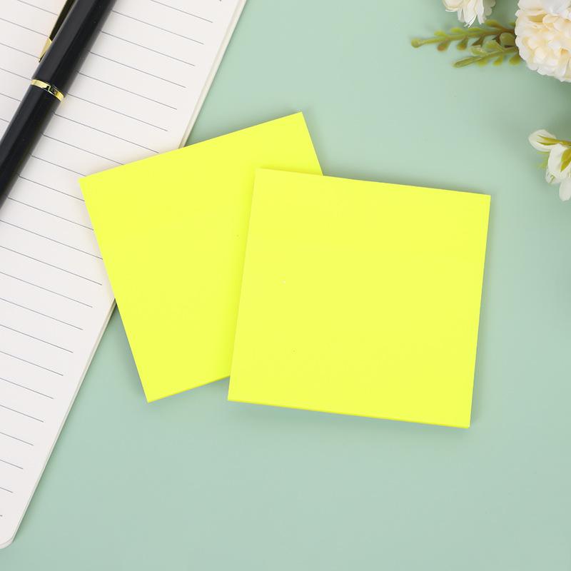 50 Sheets Creative Transparent PET Memo Pad Posted It Sticky Notes Planner Sticker Notepad School Supplies Students Stationery