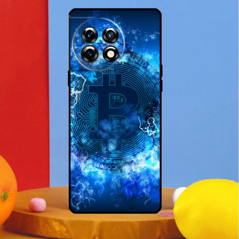 Чехол Bitcoin BTC для OnePlus 13 13R 12 12R 11 10 Pro 8T 10T OnePlus Nord CE 3 2 4 Lite N30 N20 N10
