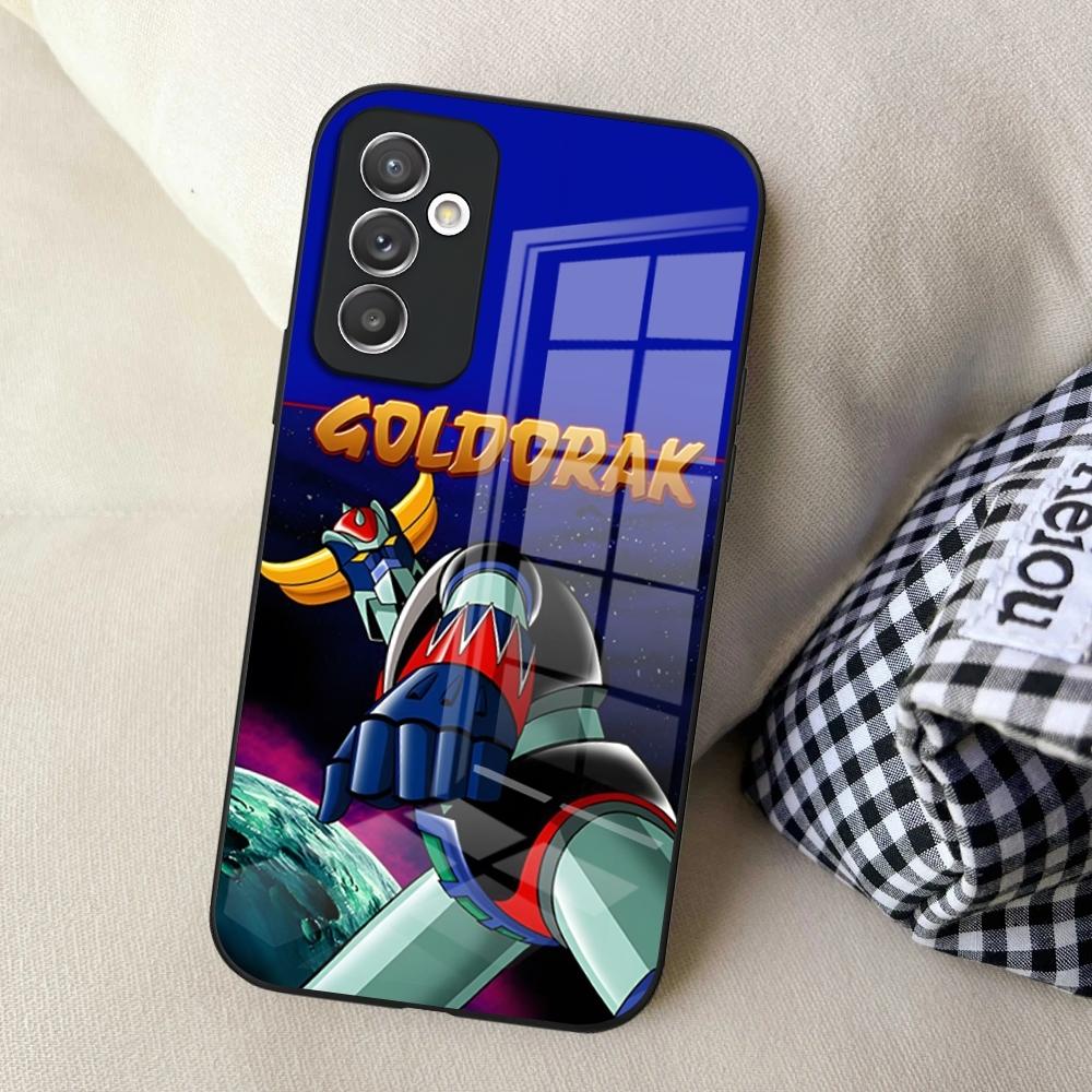 Чехол для телефона UFO ROBO GRENDIZER GOLDORAK Для S25 Samsung S24 Ultra S23 Fe S22 Plus S20 S21 A16 A54 A34 A53 Стеклянная крышка