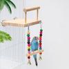 Accessories Wear Resistant Bird Swing Toy Parrot Perch Stand Bird Chew Toy Parrot Climbing Rack