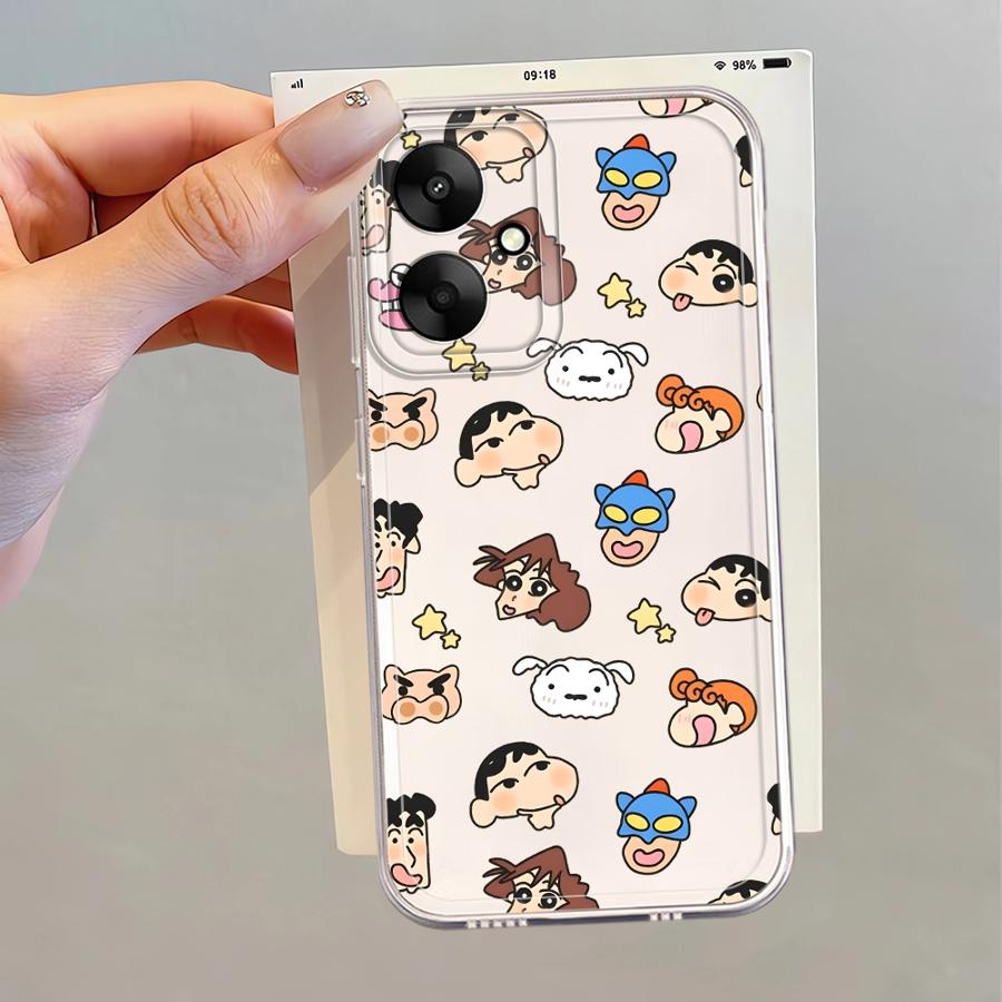 Phone Case for Xiaomi Mi 11T Pro 11 Lite Soft Phone Cover Crayon Shin Chan Pattern