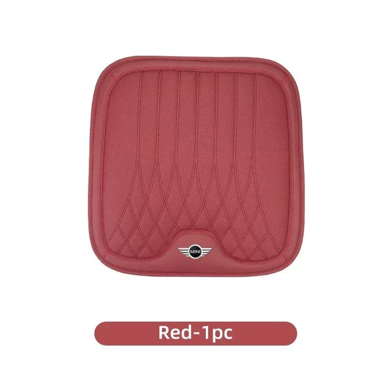 -Чехол на сиденье автомобиля Кожаная Подушка на Сиденье Автомобиля Подушка для Вождения Противоскользящий Коврик Для MINI Cooper JCW R56 R50 R55 R57 R58 R59 R60 Countryma