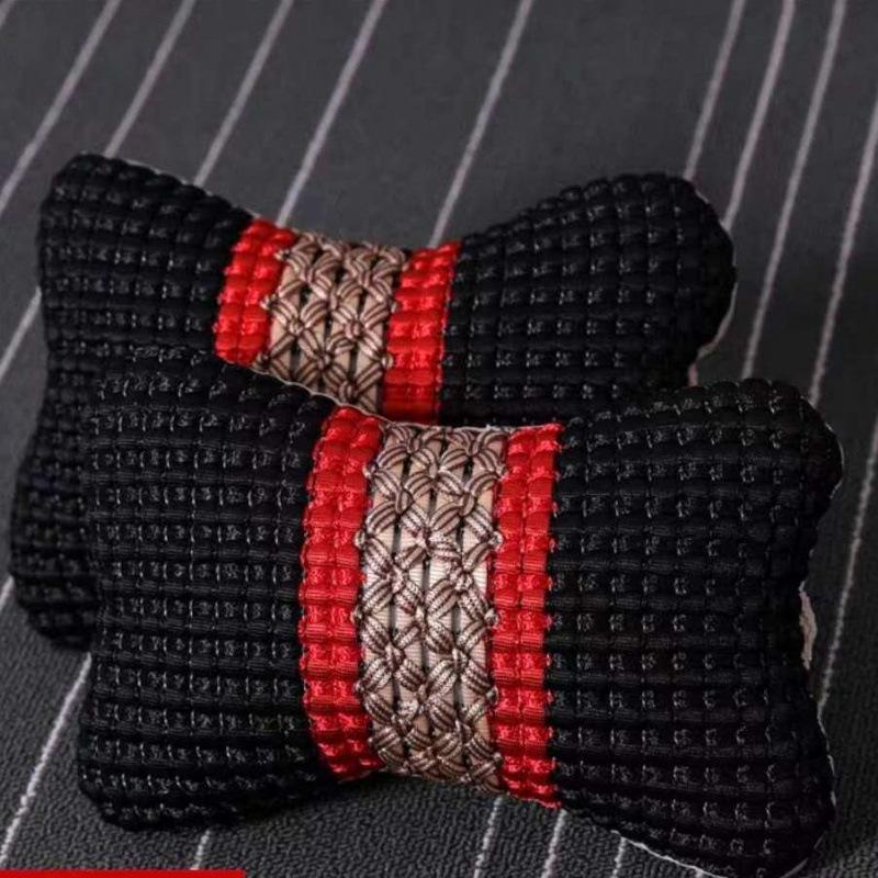 Car Neck and Lumbar Support Pillow Set – Cute Cartoon Design