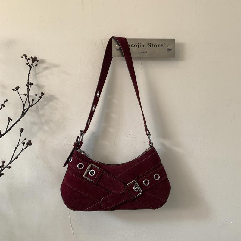 Ретро и модная сумка подмышку, нишевый и трендовый дизайн, мотоциклетная сумка, высокий уровень внешнего вида, сумка на одно плечо