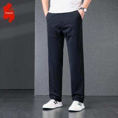 Мужские брюки прямого кроя в стиле business casual