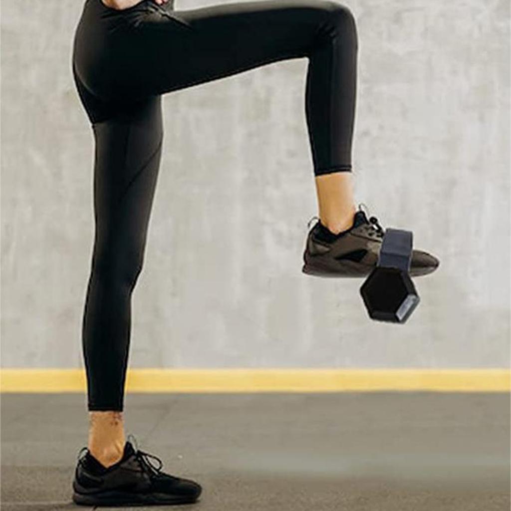 2 Pcs Adjustable Foot Weight Ankle Straps Weight Lifting Foot Bands Working Out Dumbbell Attachment for Home & Gym