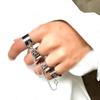 Multi-layer Thumb Ring Adjustable Chain Opening Ring Finger Ring Party Jewelry Fashion Accessories