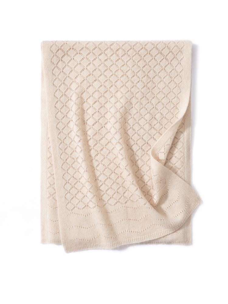 Women Wool Cashmere Openwork Scarf Pashmina Simple Big Scarves Wrap Shawl Men Cashmere Light-thin Outer Wraps Hijab