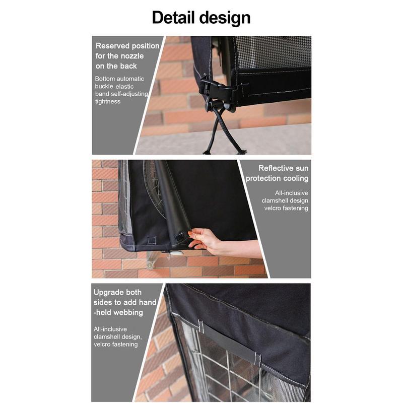 Air Condition Covers Outdoor Waterproof Airconditioner Covering Outdoor Universal Outdoor AC Cover For Units Outside Window AC