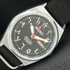 ЯПОНСКИЕ ВИНТАЖНЫЕ ОТРЕМОНТИРОВАННЫЕ МУЖСКИЕ АВТОМАТИЧЕСКИЕ ЧАСЫ SEIKO 6309A С ЧЕРНЫМ ЦИФЕРБЛАТОМ a442715-1