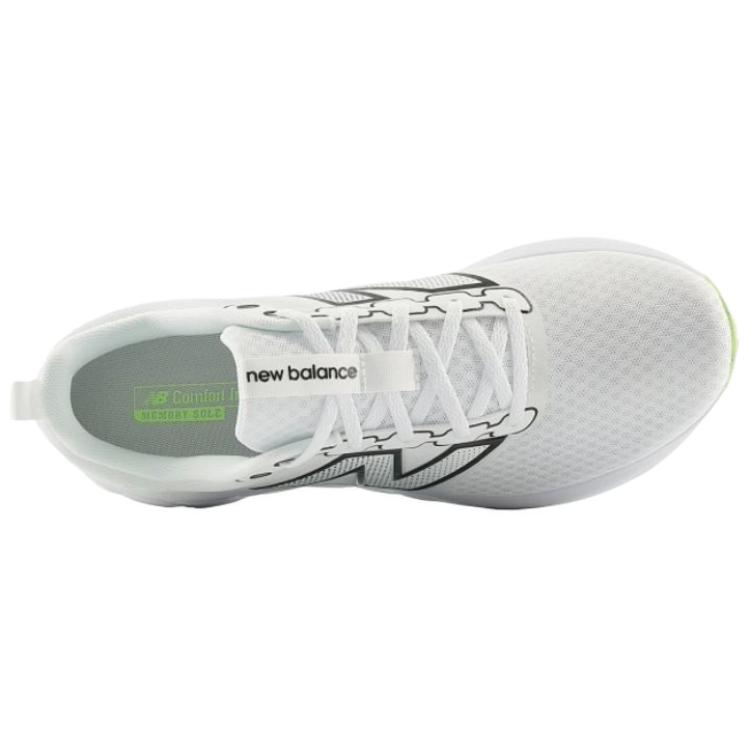 New Balance NB 460 V4 Износостойкие Дышащие Повседневные Беговые Кроссовки Мужские Белые M4604N0