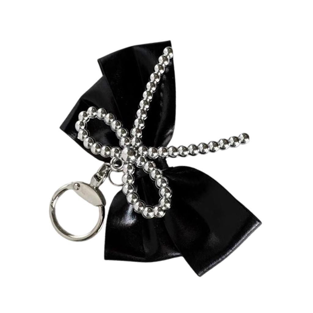 Elegant Keychain Pendant Accessory Portable Bowknot Phone Pendant Keychain Bag Decoration for Women and Girls