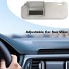 Car Front Left Right Sun Visor Panel with Makeup Mirror UV Resistant Heat