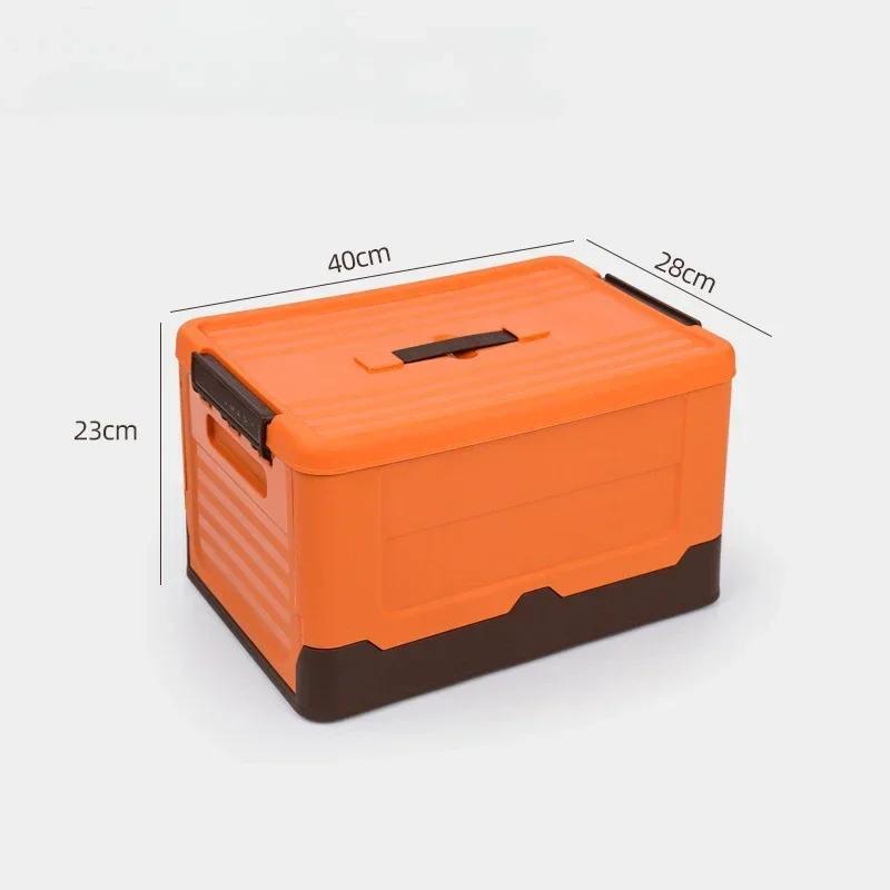 Foldable Plastic Organizer Portable Stackable Free Combination Storage Box Dormitory Household Miscellaneous Storage Container