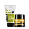 Face Wash - Oily Skin - 100g | With Basil & Key Lime - For Acne-Prone Skin | Checks Acne & Blackheads & Moisturising Cream - Oily Skin - 100g