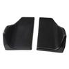 2Pcs Carbon Fiber Car Side Skirt Spoiler Rocker Splitters Anti-Scratch Wings