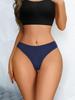 7Pcs/Set Seamless Underwear Low-Rise Panties Ice Silk Women Thongs Sexy Solid Bikini Female Stretch Lingerie Plus Size XL-4XL