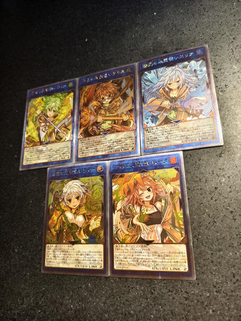 5 шт./комплект Сделай сам Yu-gi-oh! Коллекционная карточка с автографом «Очарователь Самоконтроль» Аниме Мультфильм Подарок