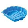 Shell Plastic Sandbox - Blue