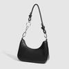 Women's 2025 Spring/Summer Fashion Textured Underarm Bag - Versatile Single Shoulder Dumpling Bag