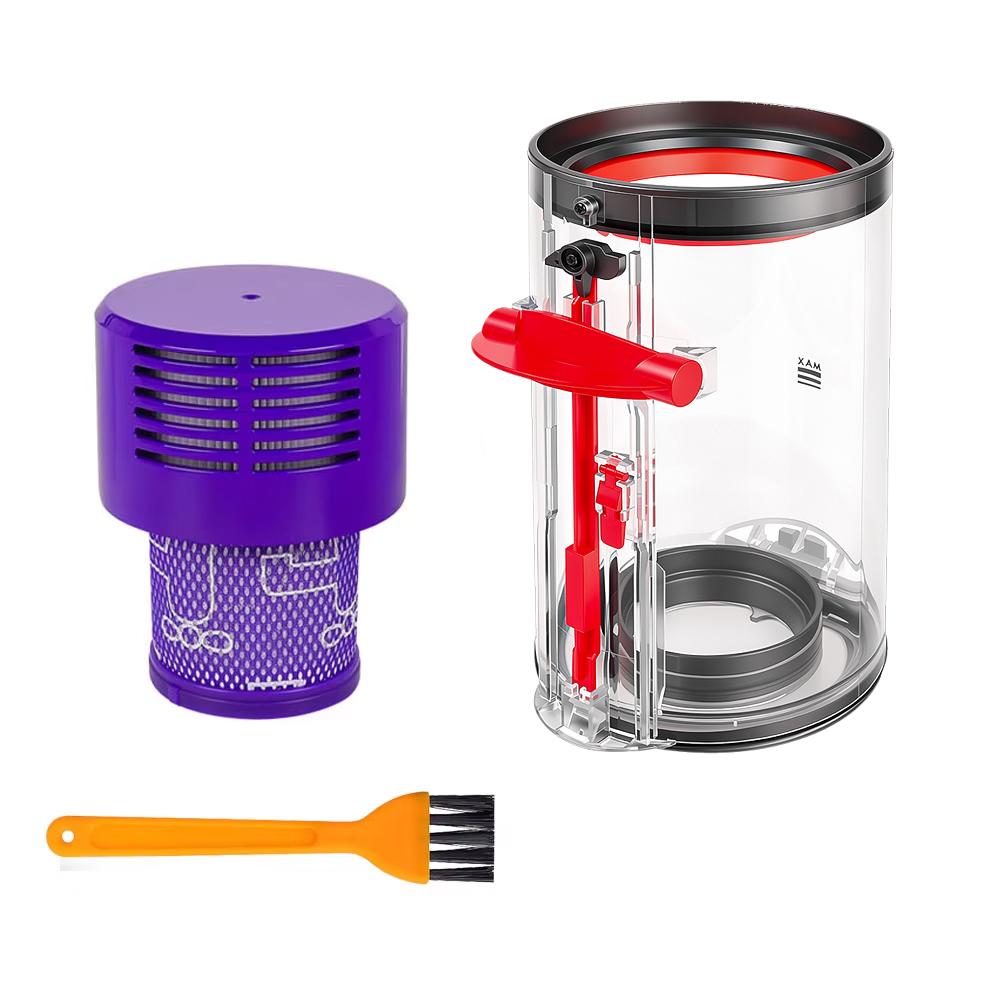 Пылесборник HEPA-фильтр Для Dyson V11 SV11 US Аксессуары для пылесоса Задняя крышка пылесборника Фильтры для пылесборника Запасные части