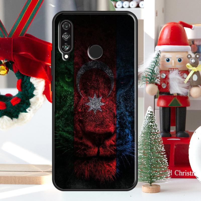 Чехол для Huawei Nova 9 10 SE 11 Pro Y60 Y70 Y90 Y61 Y91 Y72 Y73 12i 11i 8i P20 P30 P40 Lite с флагом Бута Азербайджана