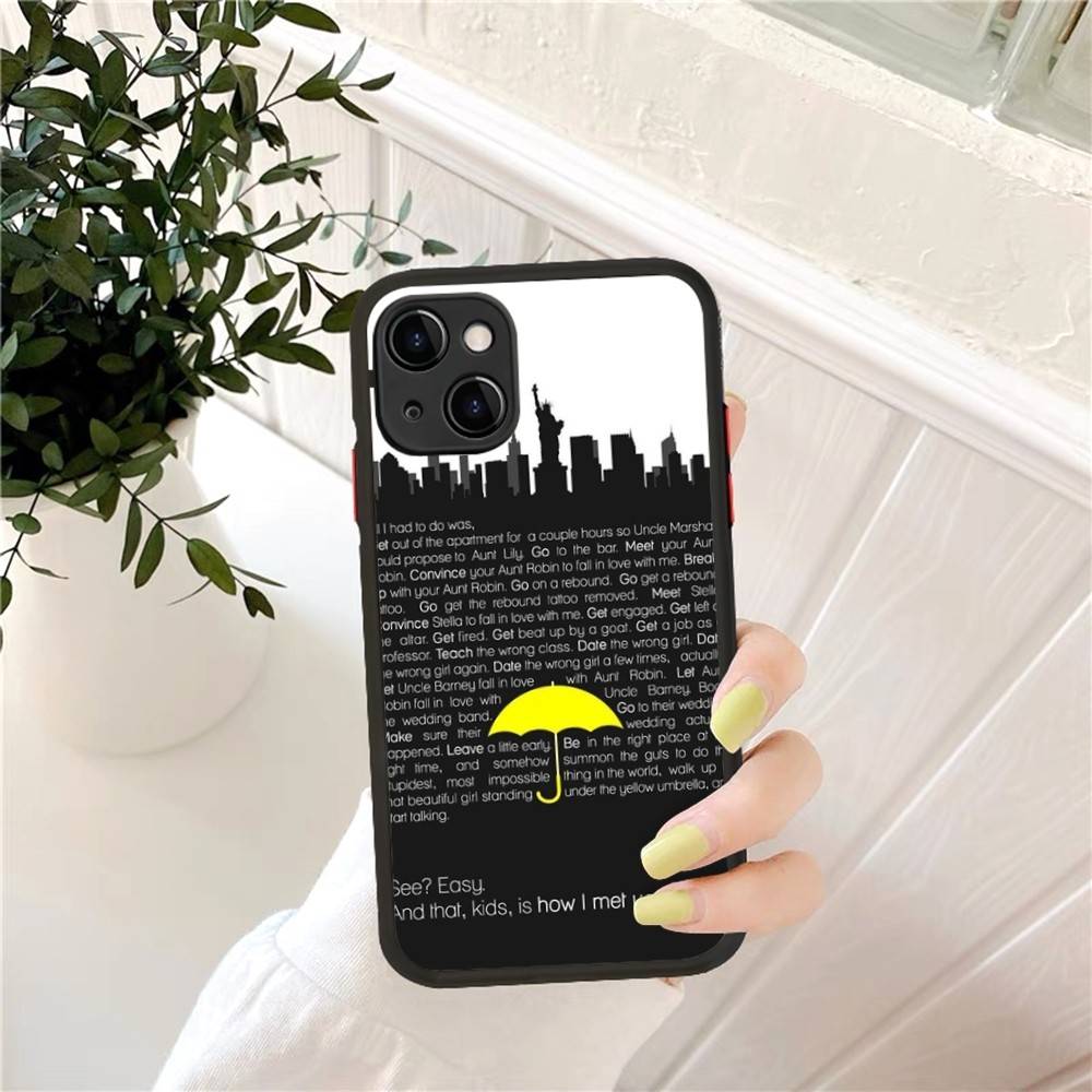 How I Met Your Mother Himym Phone Case for iPhone 16 15 14 11 12 13 Pro Max X XS Translucent Matte Cover
