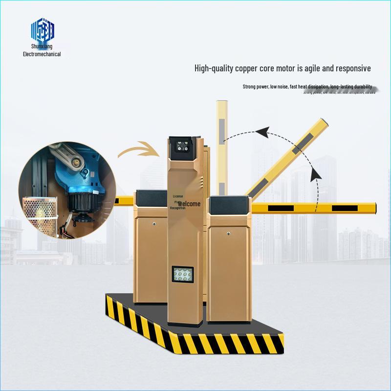 Smart License Plate Recognition & Automated Parking Barrier System