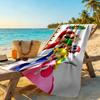 Mario Style Beach Towel Super Soft & Absorbent Comfortable Lightweight