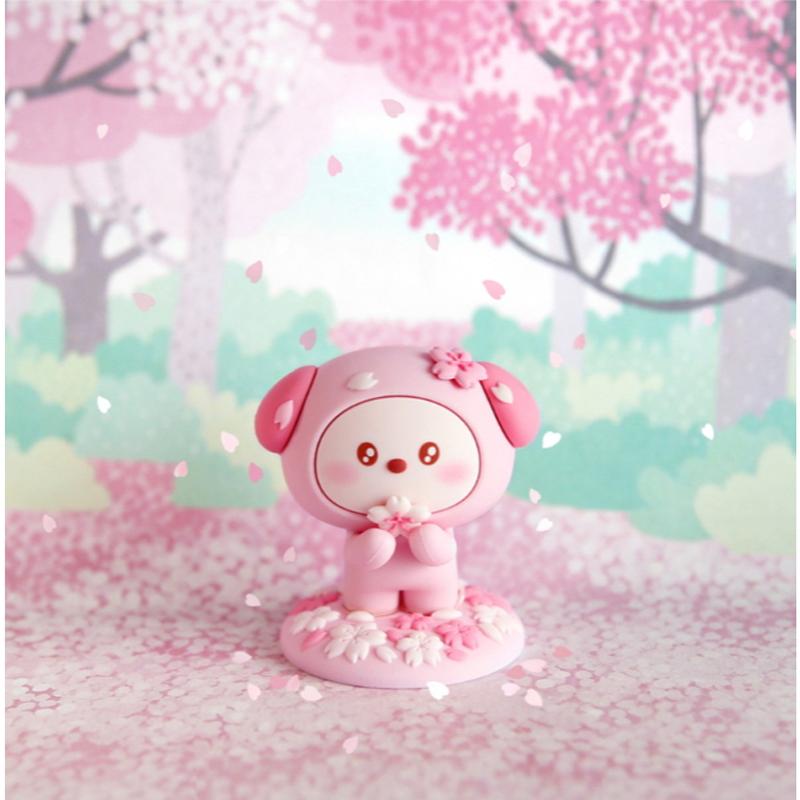 Официальная фигурка BTS BT21 Cherry Blossom, аутентичная