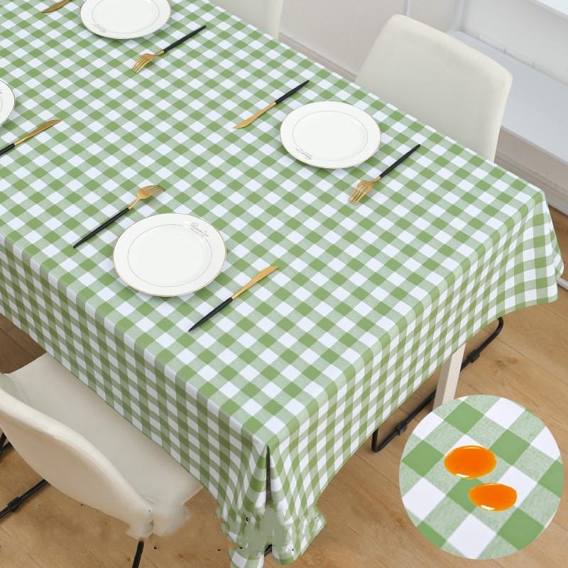 Роскошная высококачественная водонепроницаемая и маслостойкая скатерть из ПВХ, не требующая мытья, прямоугольный бытовой стол, чайный столик и настольная ткань