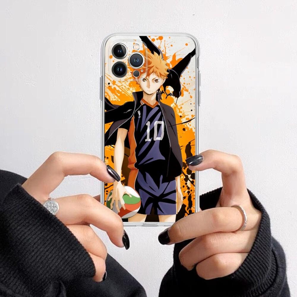 Чехол для телефона японского аниме «Волейбол мальчик Haikyuu» для iPhone 15 14 13 12 11 Pro Max XS X XR SE 2020 6 7 8 Plus, мини-защитный чехол