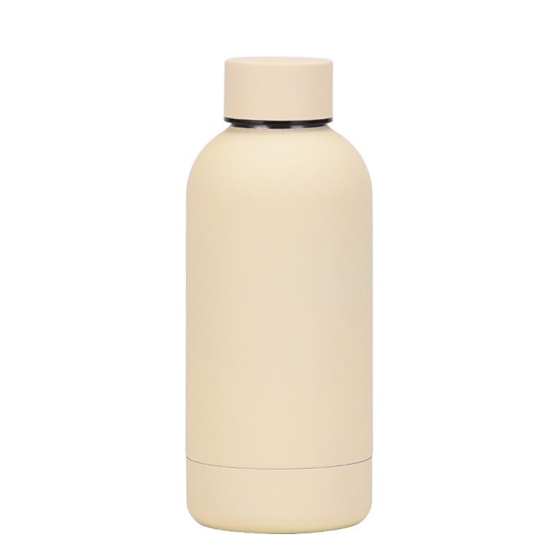 350ml Double Wall Stainless Steel Vacuum Insulated Travel Mug Mini Water Bottle Office Gym Car