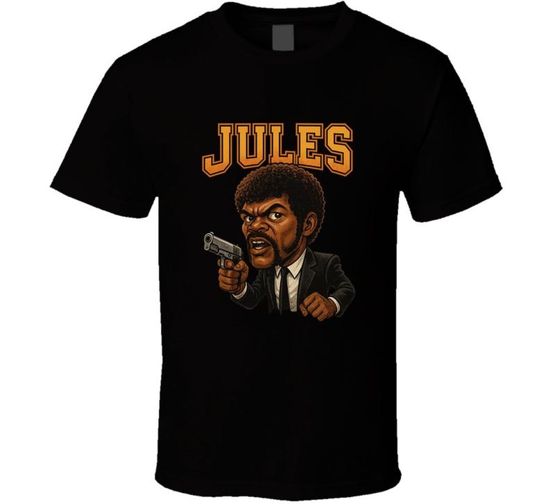 Pulp Fiction Jules Winnfield Retro Caricature Movie Unisex T-Shirt