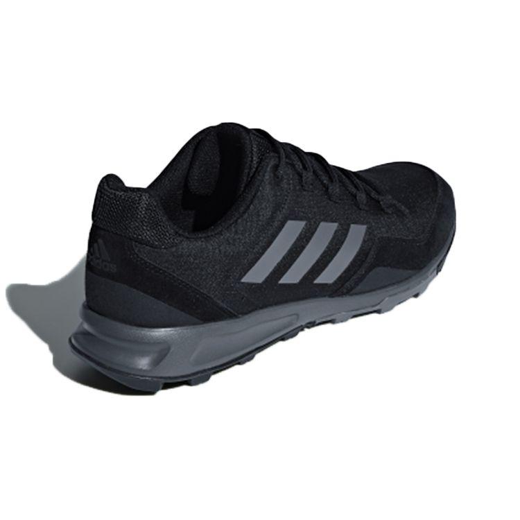 Adidas Tivid Удобные Универсальные Нескользящие Низкие Функциональные Ботинки для Активного Отдыха Мужская Обувь Черный Серый BB4608