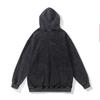 Fall And Winter Washed Oversize Hooded Sweatshirt Men'S And Women'S American Street Vintage Trendy Brand Casual Jacket