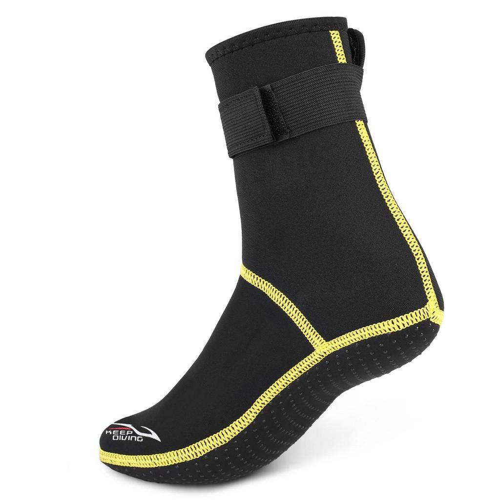 Diving Socks 3mm Neoprene Beach Water Socks Thermal Wetsuit Boots Anti Slip Diving Socks for Rafting Snorkeling Sailing Swimming