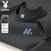PLAYBOY Men's Retro Loose Fit Crewneck Sweatshirt