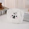 Plush Money Coin Purse 2024 New Makeup Bag Cute Bear Earphone Bag Cosmetic Bag Male