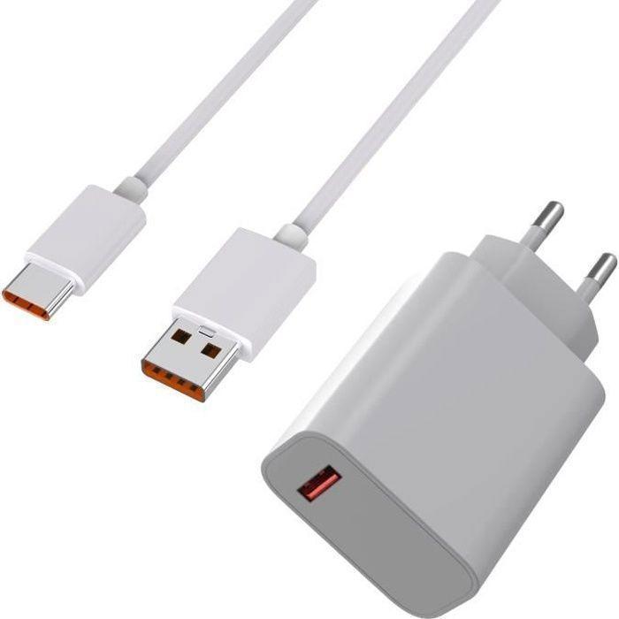 Chargeur Rapide 33W +Cable USB USB-C pour Xiaomi 13-12-Redmi Note 13 -Redmi Note 12-Poco M4 PRO-Poco X5-Mi 11 Lite-Pad 6 Phonillico®