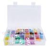 220Pcs Fuse Blade Medium Small Fuses Automotive Insulation Safety Box Assortment Kit